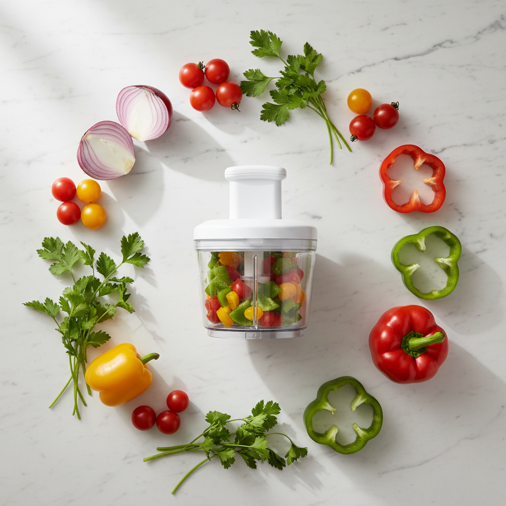 Vegetable Chopper - Flat Lay