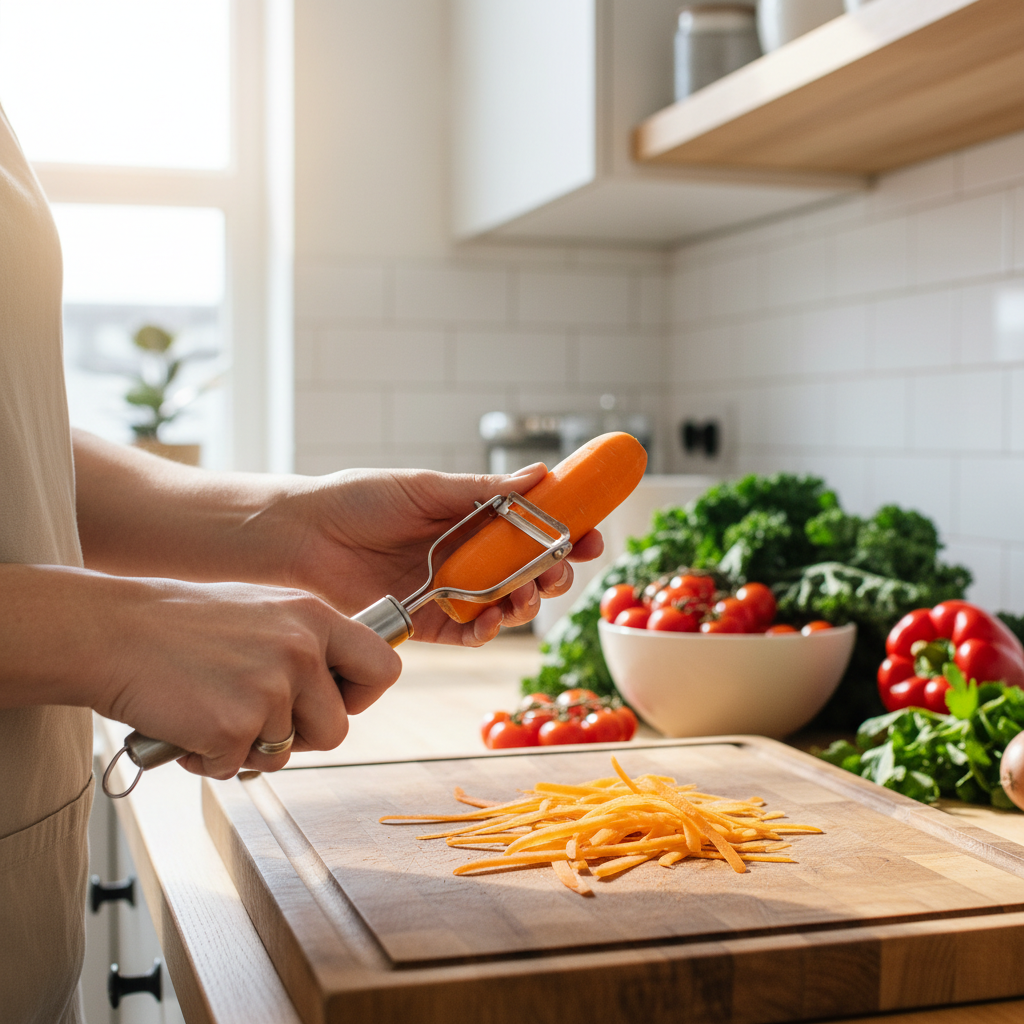 Rotary Vegetable Peeler - Lifestyle