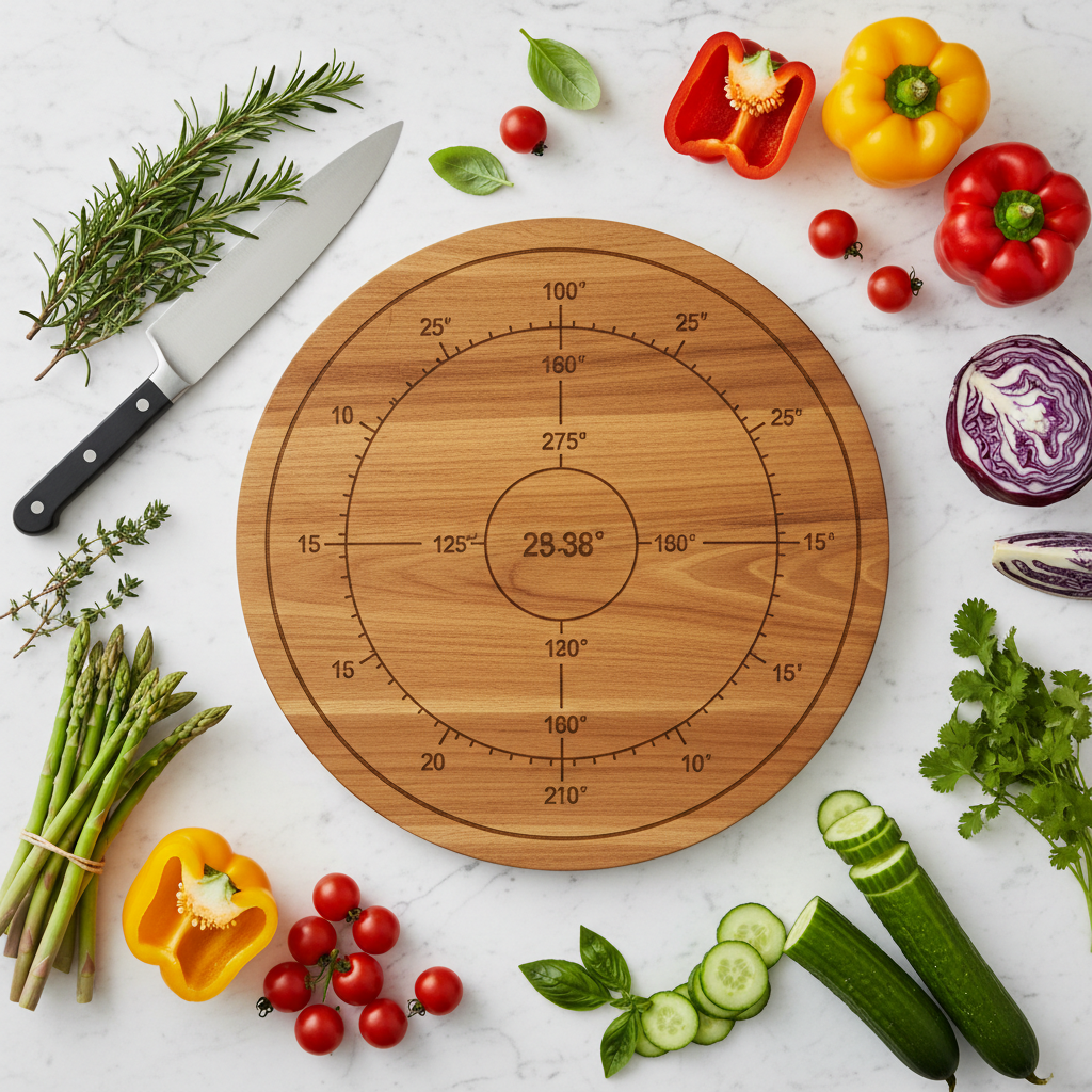 Cutting Board - Flat Lay