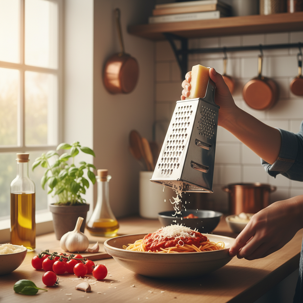 4-in-1 Box Grater - Lifestyle