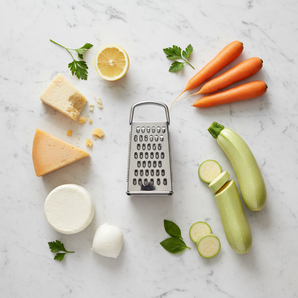 4-in-1 Box Grater - Flat Lay