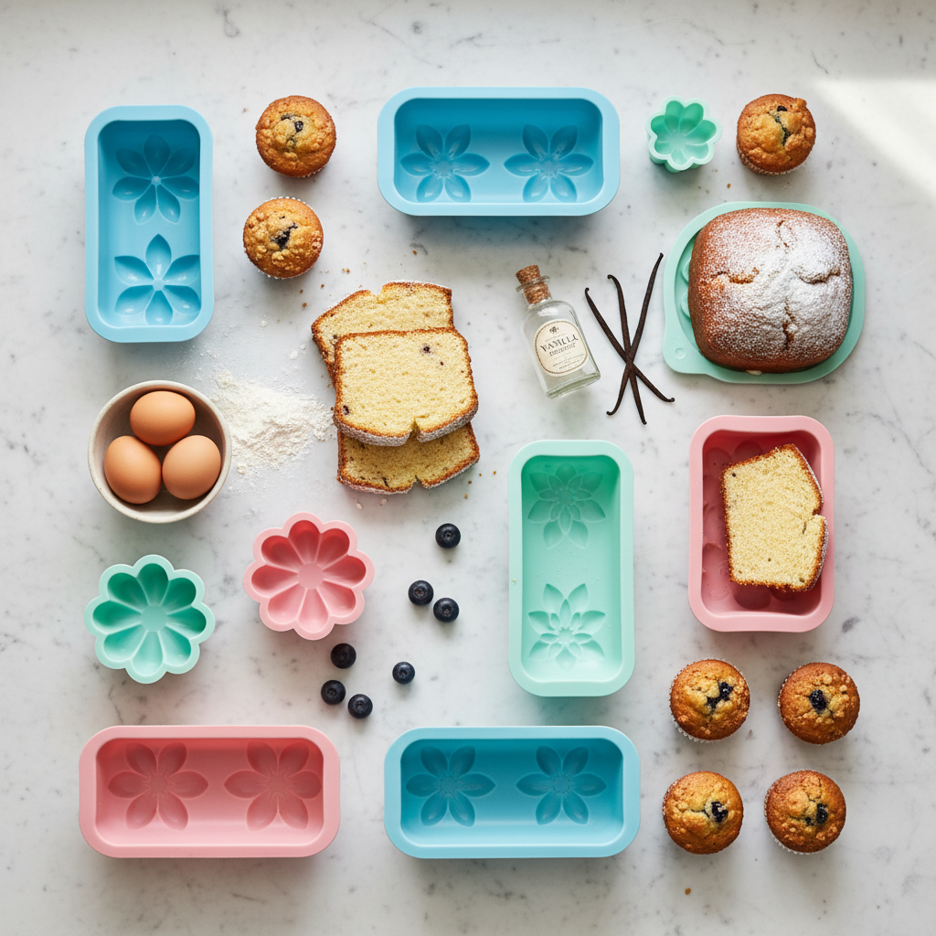 Baking Mold Set - Flat Lay